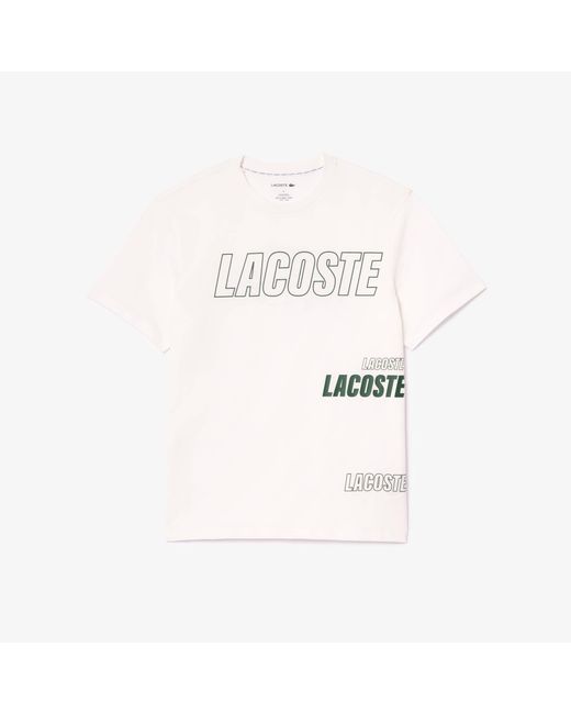 Lacoste White Iconic T Shirt for men