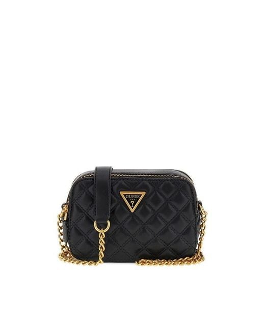Black crossbody bag guess hot sale