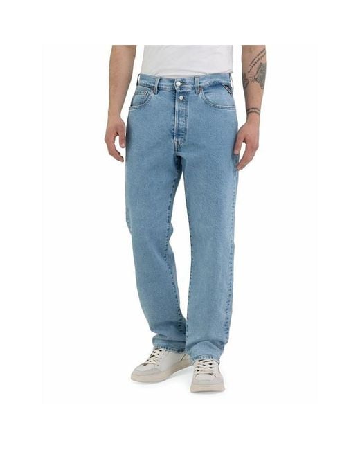 Replay Blue 9zero1 Jeans for men