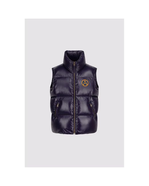 ARCTIC ARMY Blue Puffer Disk Gilet for men