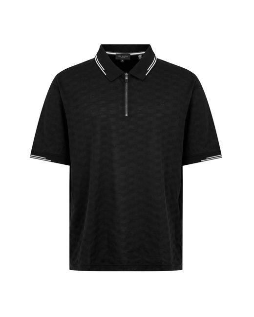 Ted Baker Black Minet Polo Sn33 for men