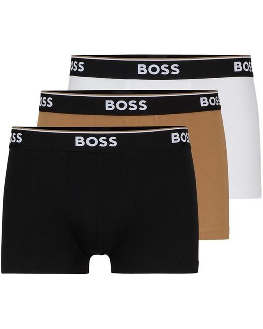 Boss Black Bodywear 3 Pack Power Boxer Shorts for men