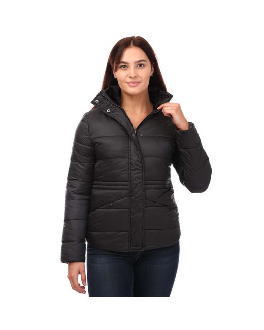 Elle Black Puffer Jacket