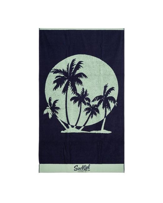 SoulCal & Co California Blue Beach Towel