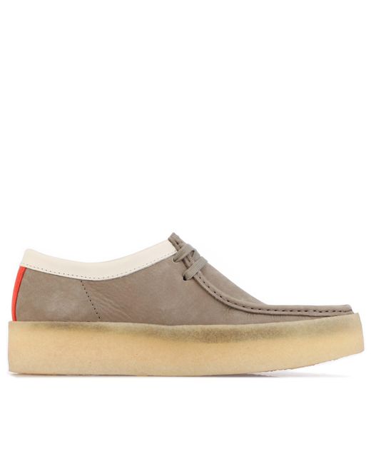 Clarks Brown Wallabee Cup Shoes for men