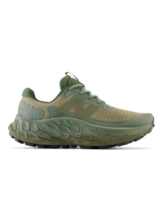 New Balance Green Fresh Foam More Trail V3 Shoes for men