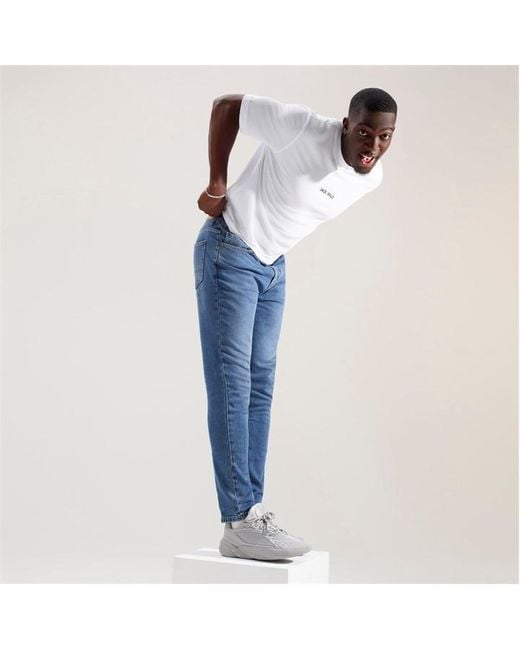 Jack Wills Blue Slim Jeans for men