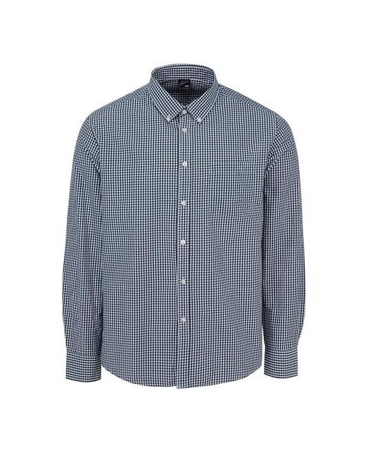 Fabric Blue Classic Poplin Long Sleeve Shirt for men