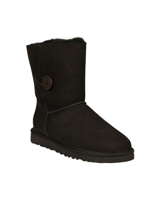 Ugg Black Bailey Button Boots