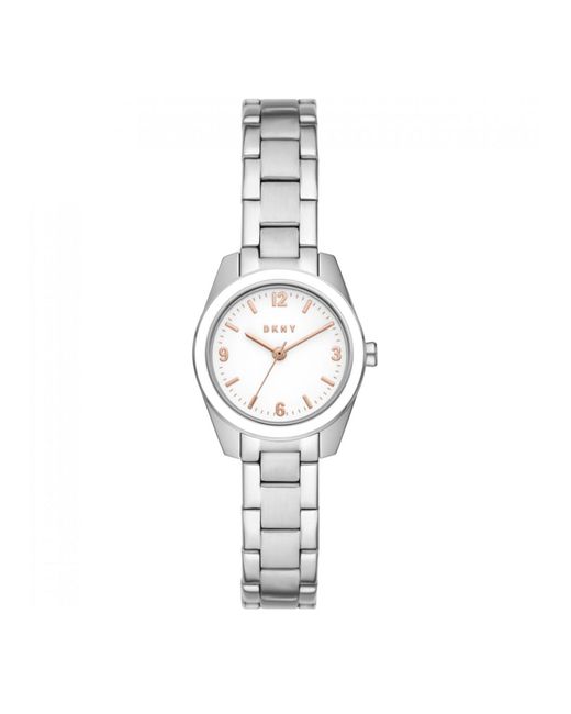 DKNY Metallic Nolita Silver Tone Watch Ny6600