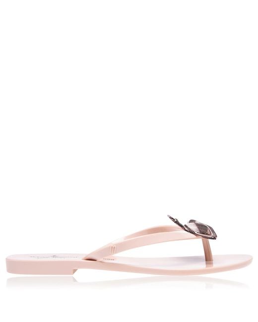 Vivienne Westwood Pink Harmonic Flip Flops