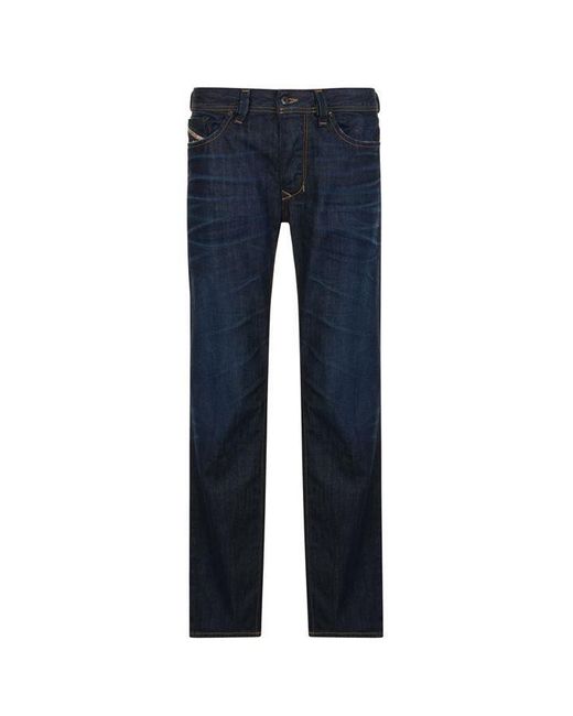 DIESEL Blue Larkee Straight Fit Jeans for men