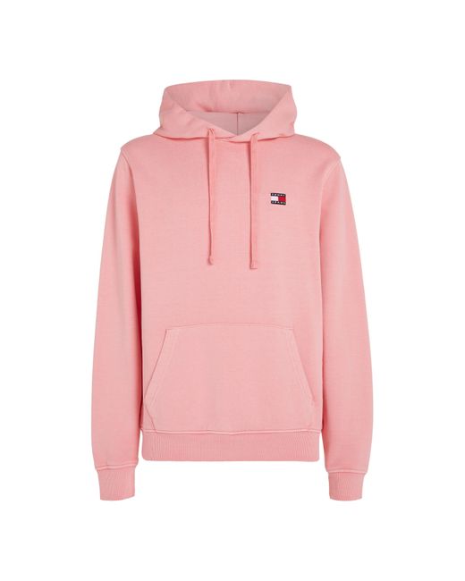 Tommy Hilfiger Pink Xs Badge Hoodie for men