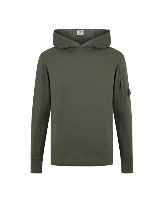 C P Company Green Sweatshirts Sweat Hooded for men