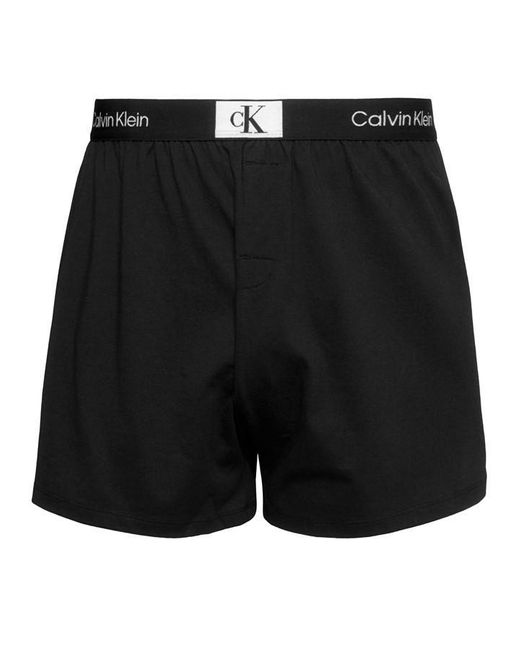 Calvin Klein Black Lounge Shorts