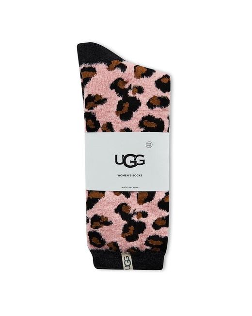 Ugg White Leslie Crew Socks
