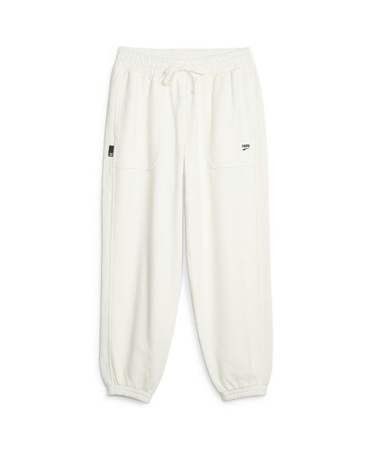 PUMA White Puma Downtown Sweatpants Tr