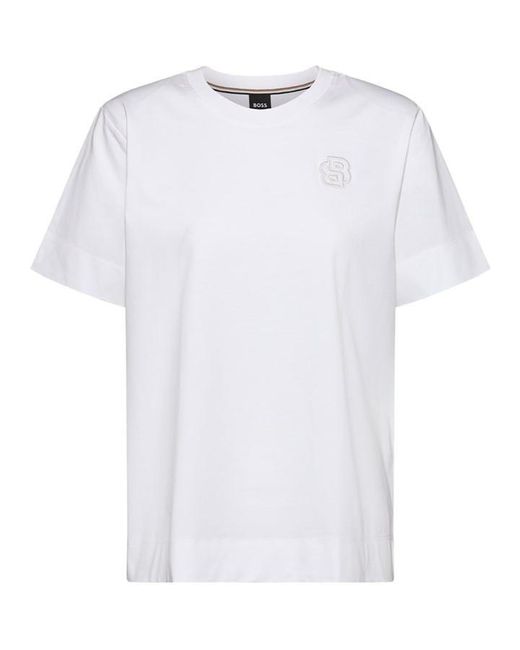 Boss White Elphi T-shirt