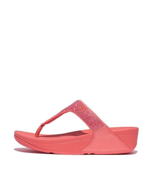 Fitflop Pink Lulu Crystal Ld43