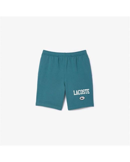 Lacoste Blue French Terry Shorts for men