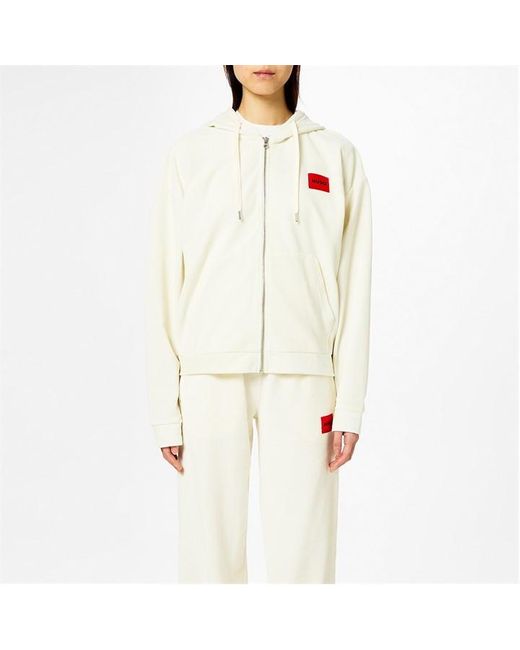 HUGO White Velvet:jacket 10252769 01