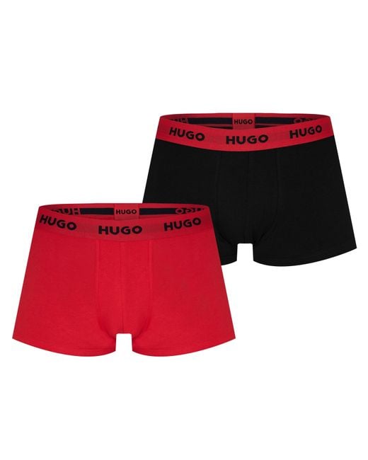 HUGO Red 3 Pack Boxer Shorts for men