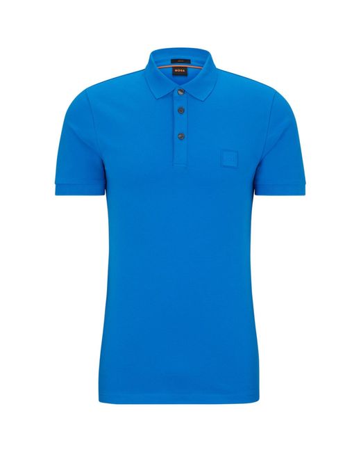 Boss Blue Passenger Polo Shirt for men