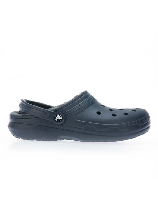 CROCSTM Blue Classic Lined Clogs for men