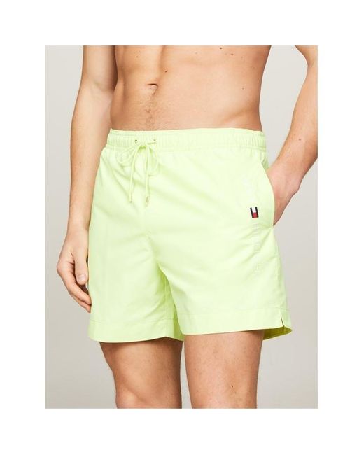 Tommy Hilfiger Green Thb Classicside Swim Sn44 for men