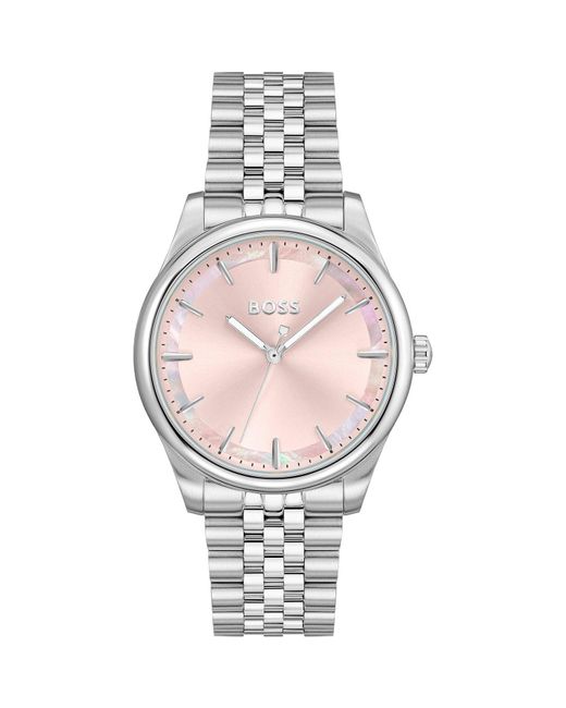 Boss Metallic Ladiesgraceful Bracelet 36Mm 3 Hands Watch