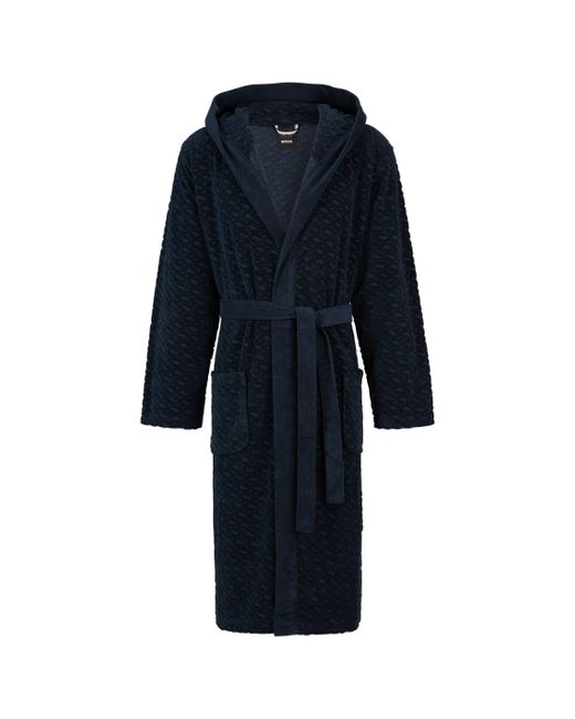 Boss Blue Boss Logo Fashion Robe for men