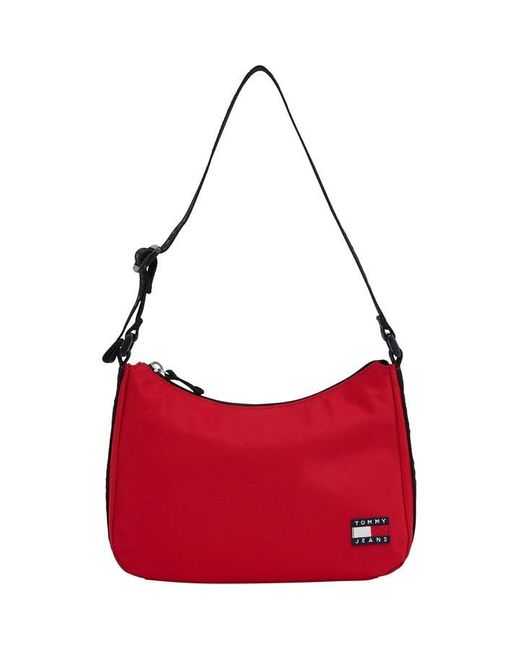 Tommy Hilfiger Red Essential Shoulder Bag