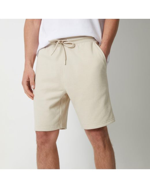 Threadbare Natural Basic Fleece Shorts for men