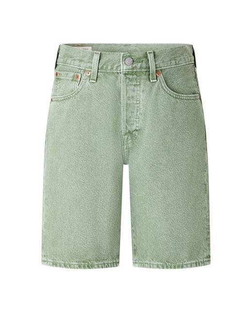 Levi's Green 501 Orig Short Sn99 for men