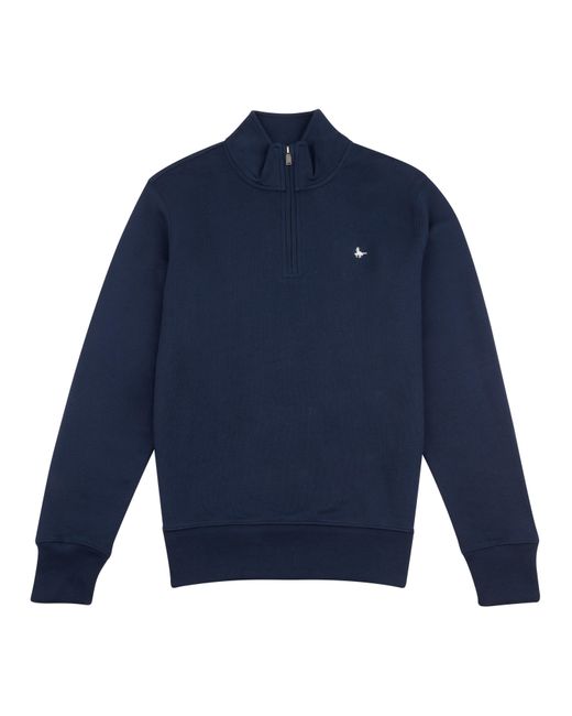 Jack Wills Blue Barchester Quarter Zip Sweatshirt for men