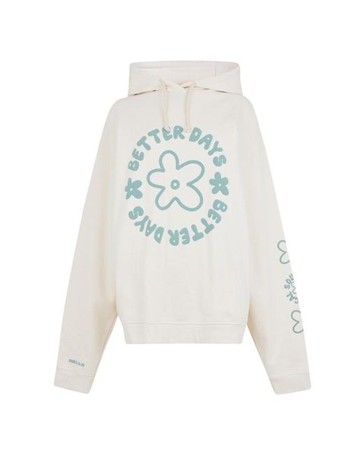 SoulCal & Co California White Graphic Hoodie