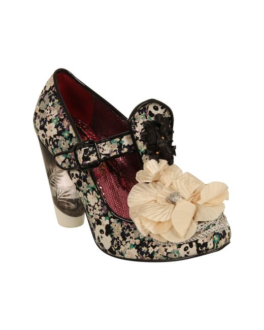 Irregular Choice Black Cant Touch This Shoes