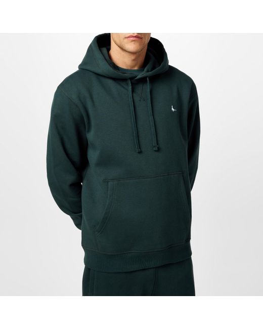 Jack Wills Woodward Pheasant Logo Hoodie in Green for Men Lyst UK