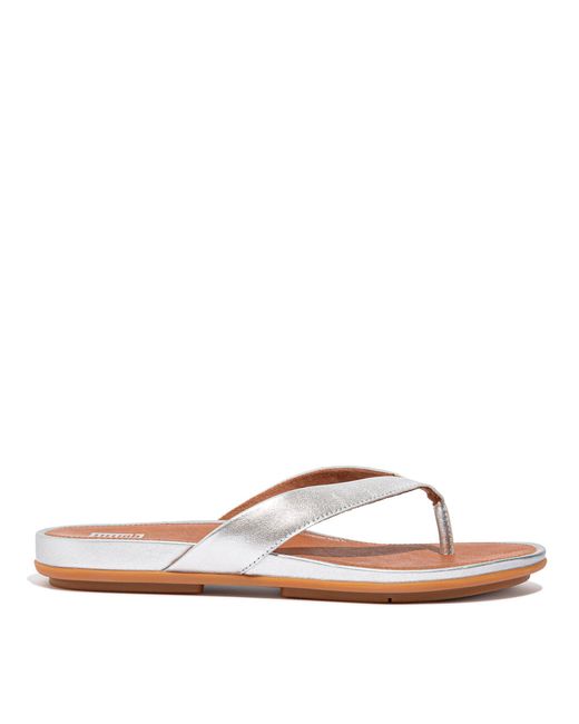 Fitflop Brown Gracie Flip Flops