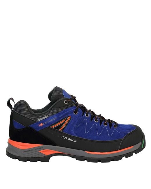 Karrimor Blue Hot Rock Low Walking Shoes for men