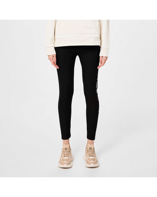 HUGO Black Easy Logo Leggings