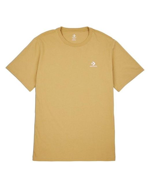 Converse Yellow Logo T Shirt for men