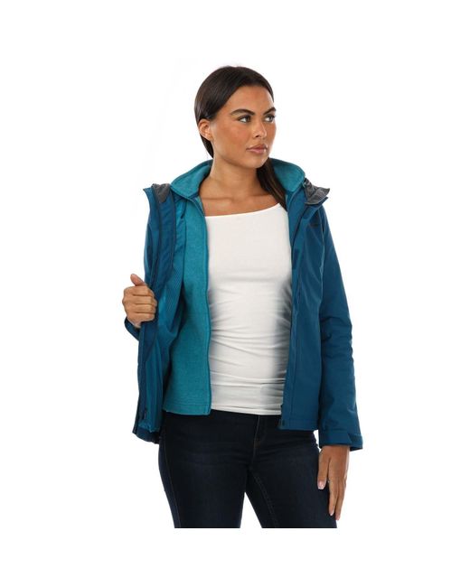 Berghaus Elara Gemini 3 In 1 Waterproof Jacket in Blue Lyst UK