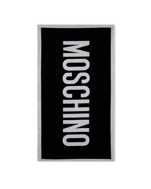Moschino Black U Towel Sn44 for men
