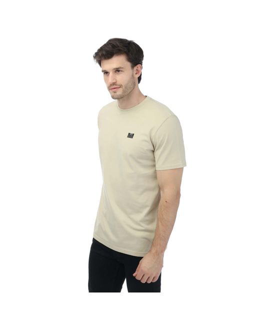 Weekend Offender Natural Bridgetown Logo T Shirt for men