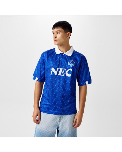 Score Draw Blue Everton Fc Home Jersey for men