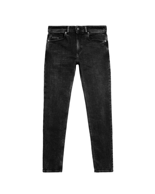 DIESEL Black Diesel Sleenker Skinny Jeans for men