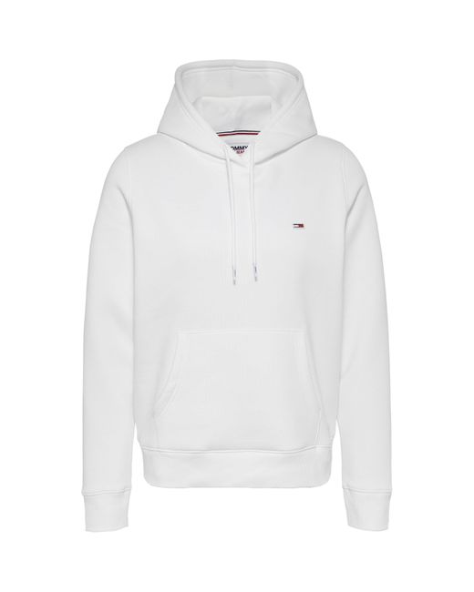 Tommy Hilfiger White Fleece Hoodie