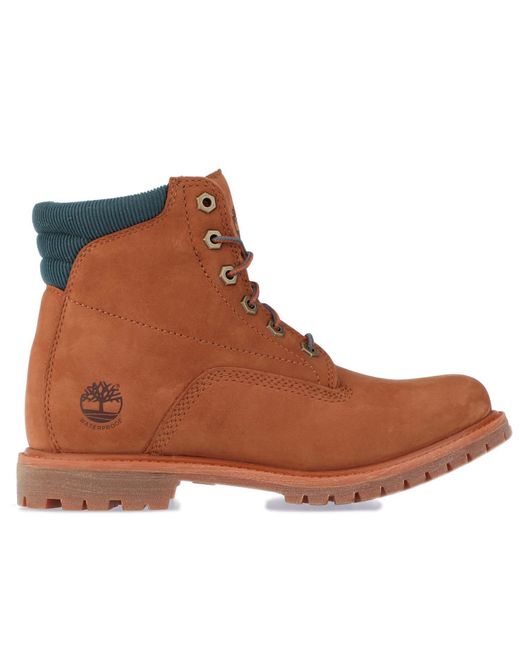 Timberland Brown Waterville 6 Inch Waterproof Boots