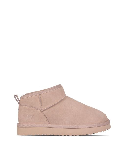 Jack Wills Pink Low Snug Boots